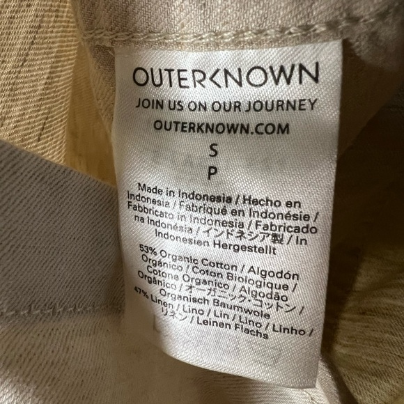 Outerknown Station Suit Shortall Romper - Picture 8 of 8
